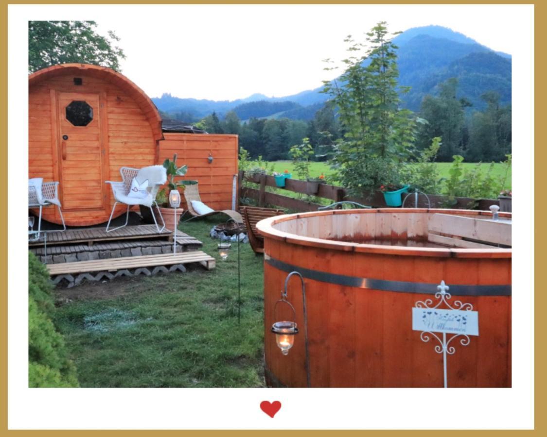 Berghupferl - Do Legst Di Nieda Bed and Breakfast Oberaudorf Buitenkant foto